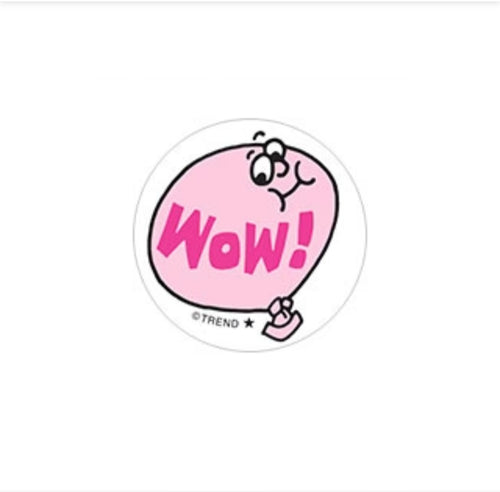 Wow!, Bubble Gum scent Retro Scratch 'n Sniff Stinky Stickers®