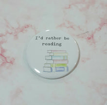 Pin Back Button Bibliophile Collection