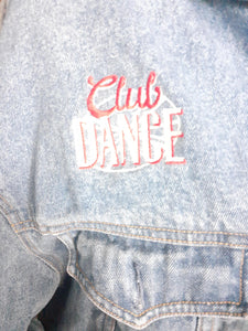 Vintage Distressed Club Dance TNN Denim Jacket