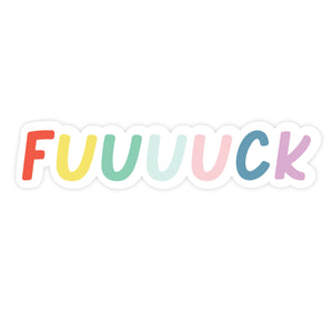 Fuuuck Sticker