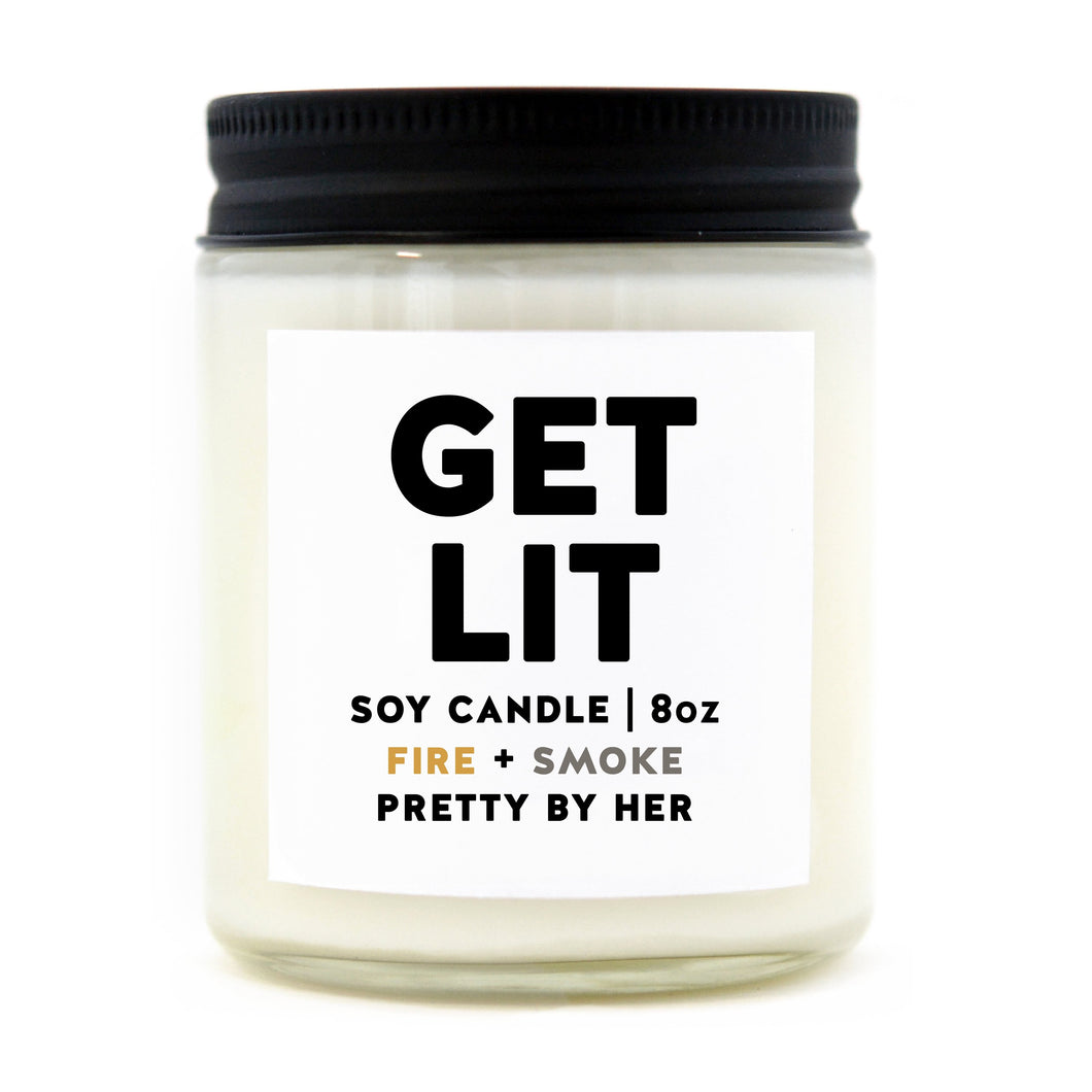 Pretty by her Candle Get Lit